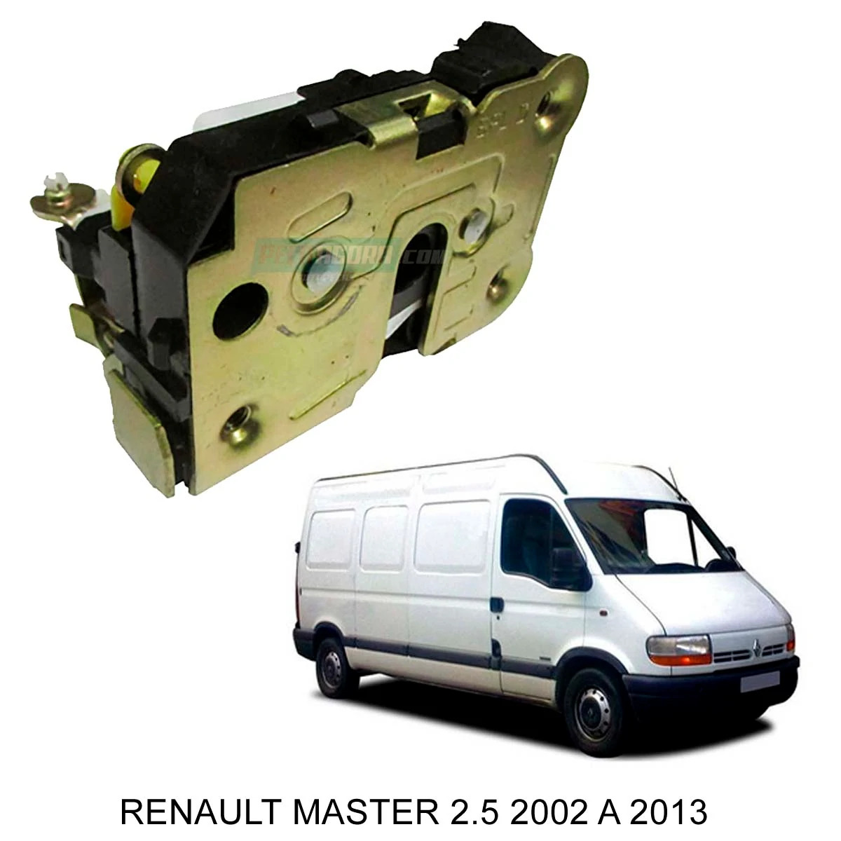 FECHADURA PORTA DIANTEIRA ELETRICA DIREITA RENAULT MASTER 2.5 2002 A 2013 (82001