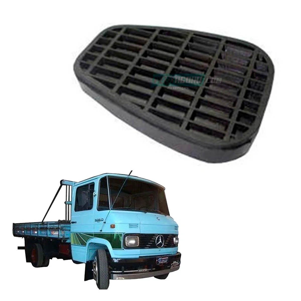 CAPA PEDAL EMBREAGEM MB 608 (3192920082,)
