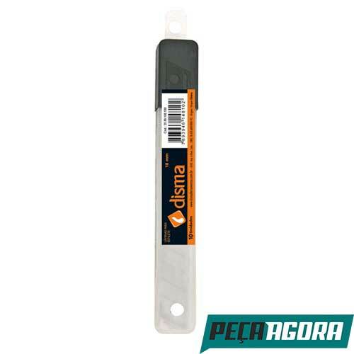 LAMINA PARA ESTILETE DISMA 18MM COM 10 (13592CC)