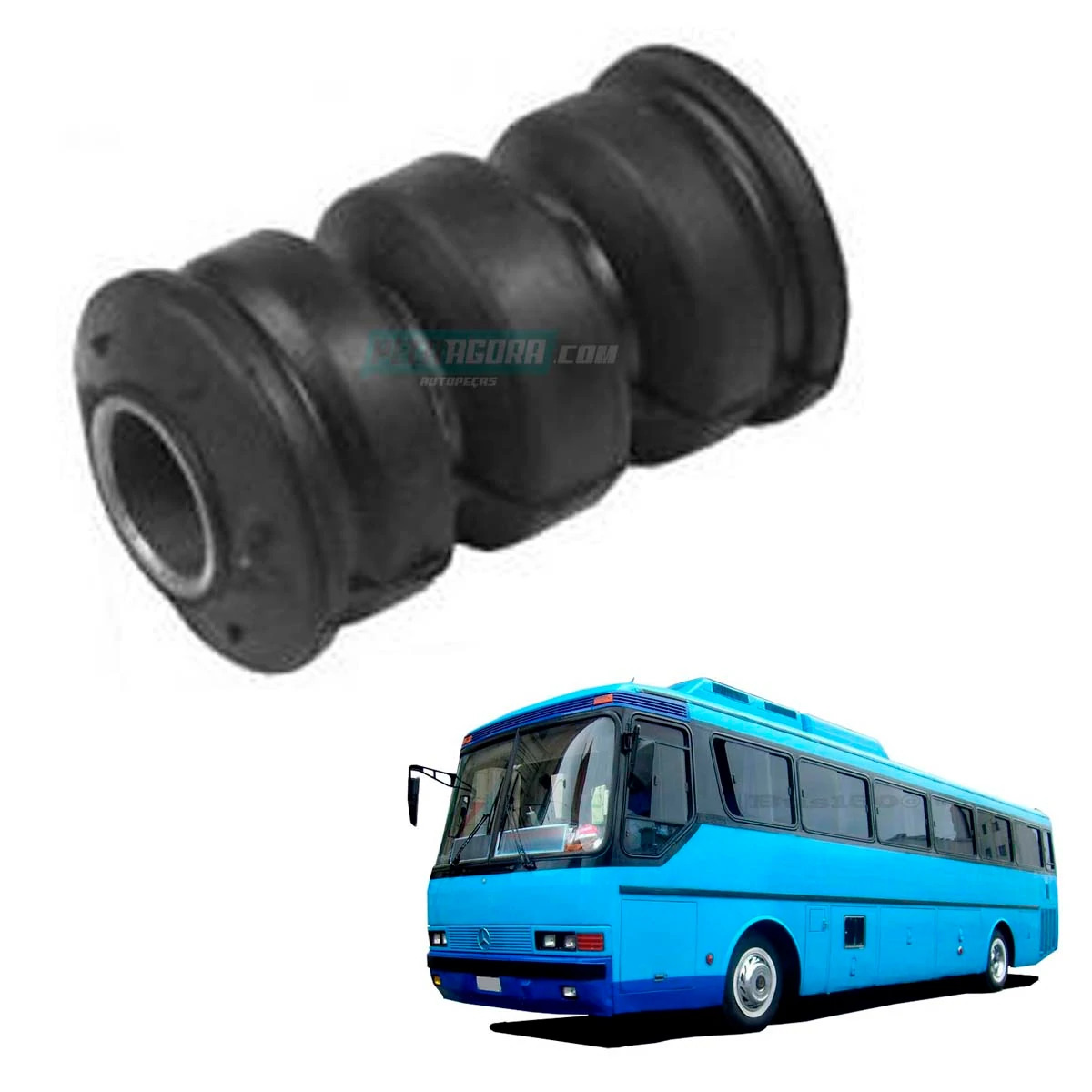 BUCHA ALGEMA MOLA TRASEIRA MB ONIBUS O370 O371 O400R (3643257085,)