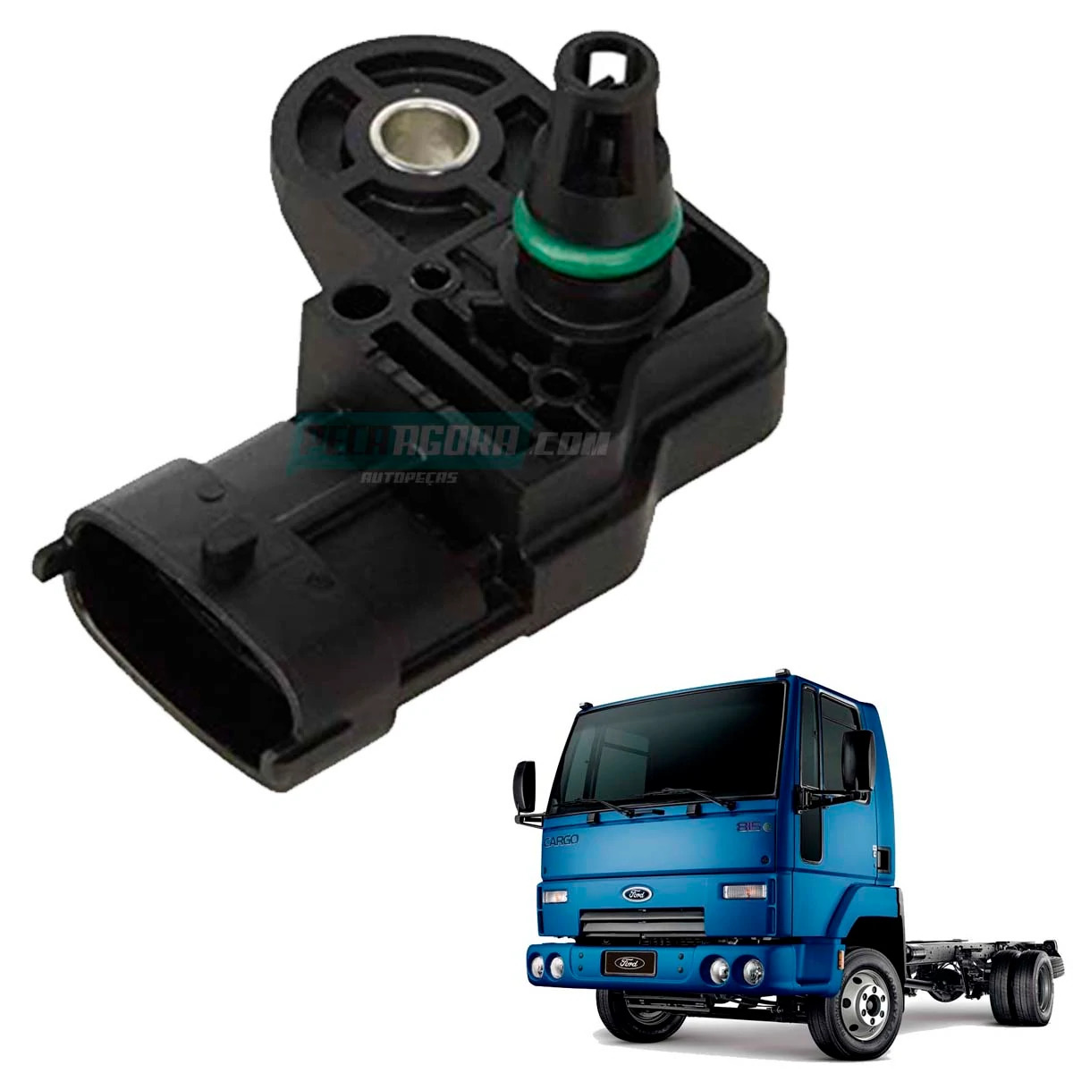 SENSOR PRESSAO TEMPERATURA FORD CARGO 815E 1317E 1517E 2428 2422 IVECO STRALIS (
