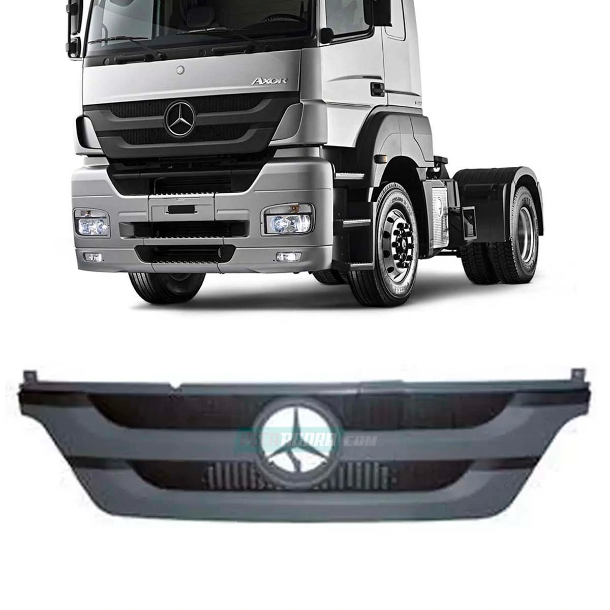 GRADE FRONTAL MB AXOR 2035 2540 2544 - 2012 EM DIANTE MERCEDES BENZ (9408801185-