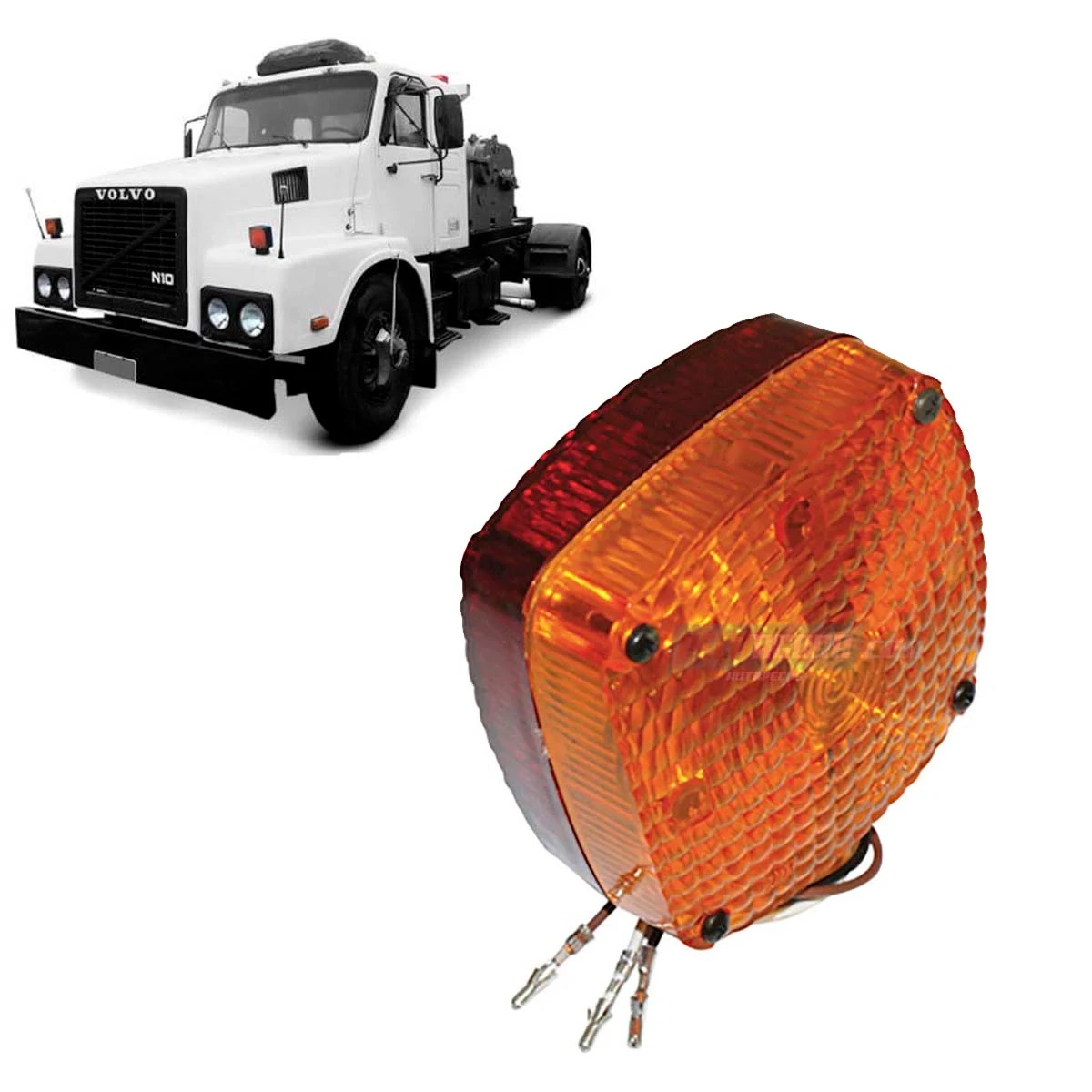 LANTERNA PISCA DIANTEIRA VOLVO N10 F12 F16 (6886002-85095068)