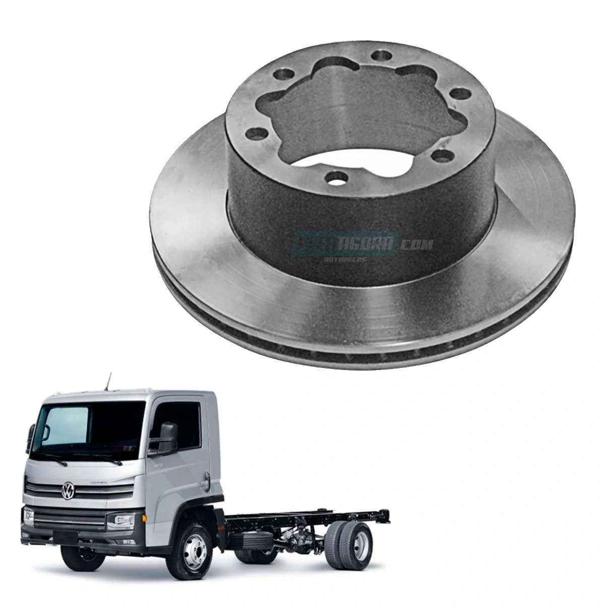 DISCO FREIO TRASEIRO VW NOVO DELIVERY EXPRESS 4150 6160 2019 EM DIANTE (23B61530