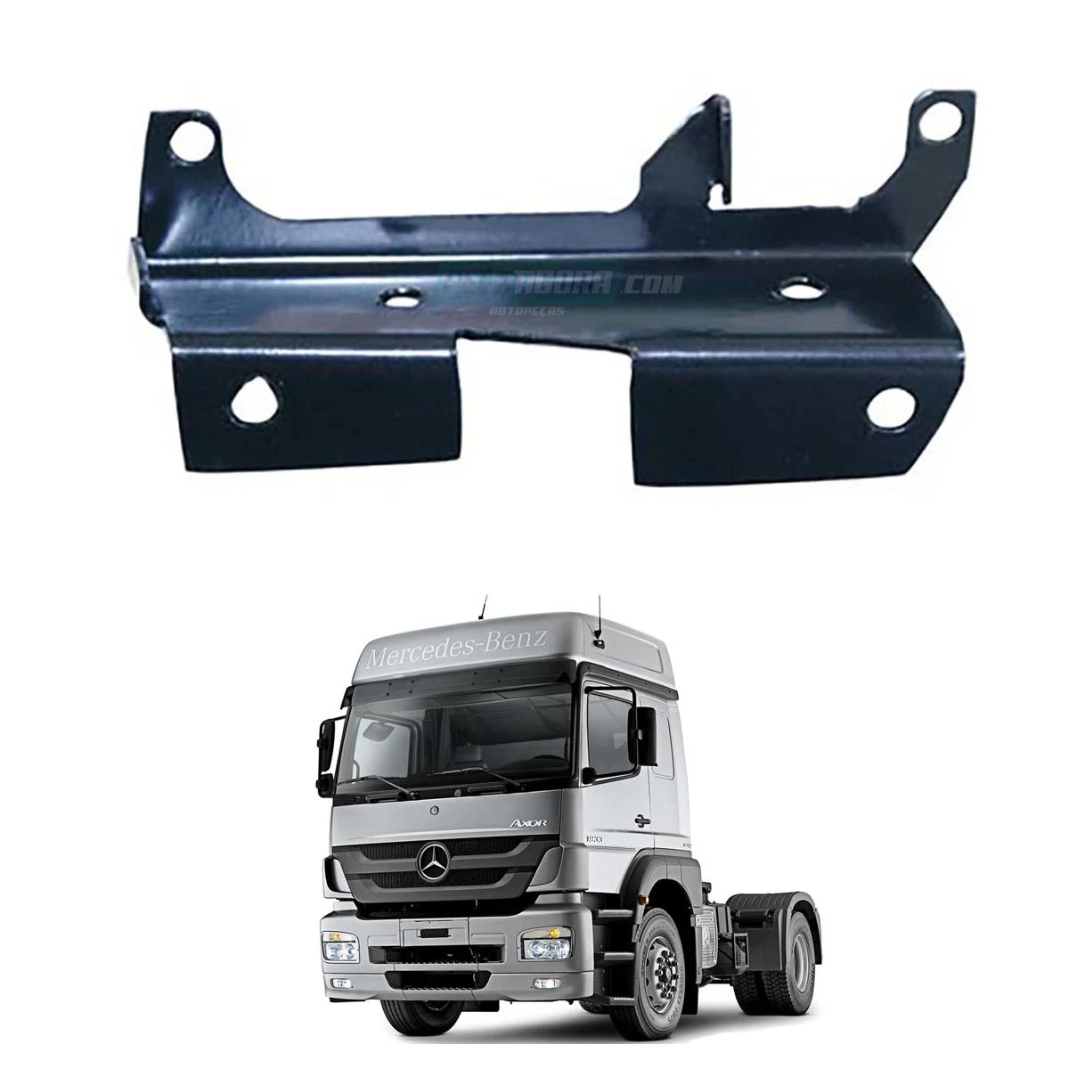 SUPORTE FAROL DIR MB AXOR 1933 MERCEDES BENZ (9448850114.)