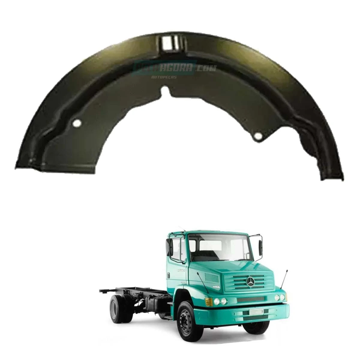 ESPELHO RODA DIANTEIRA DIREITA MB 1620 ​1218 1318 1418 ATEGO​1519 1520 1622 