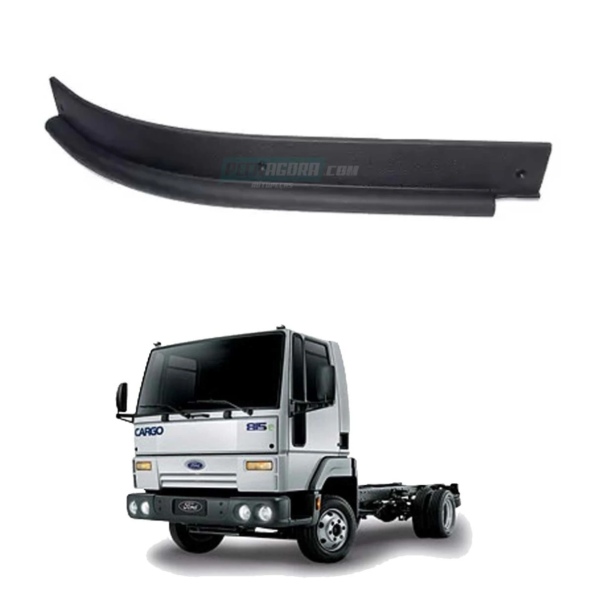 PLACA SOLEIRA TRASEIRA ESQUERDO FIXACAO TAPETE FORD CARGO 815E 816E 1317E 1517E 