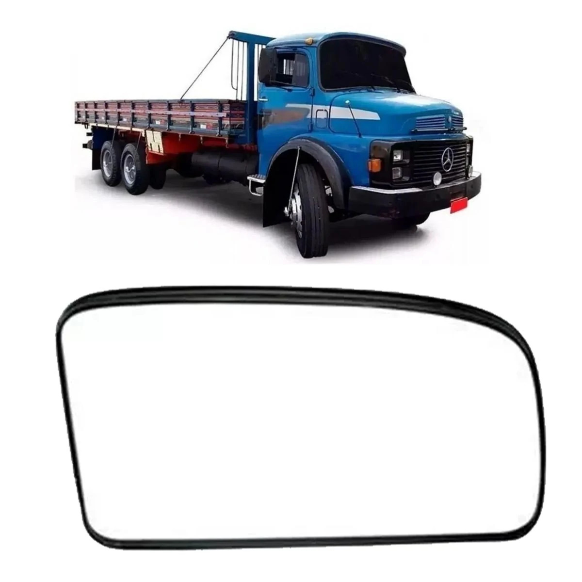 QUADRO ACABAMENTO PORTA DIREITA MB 1113 1313 1513 2013 2213 CARA PRETA (34472773