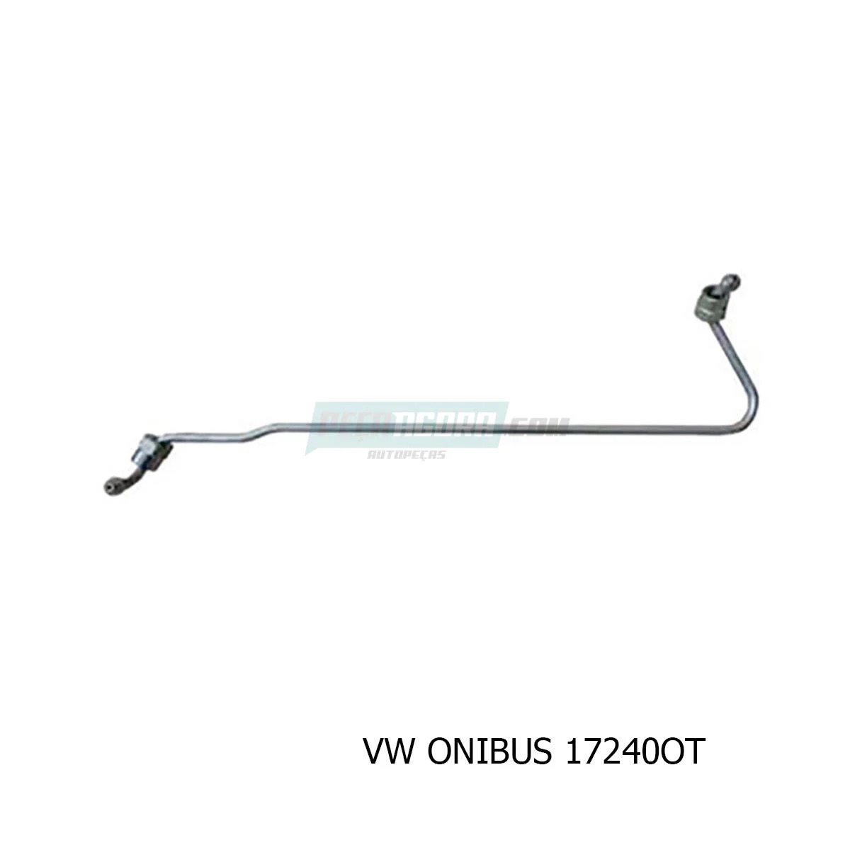 TUBO INJETOR SEGUNDO CILINDRO VW ONIBUS 17240OT (2TB130302.)