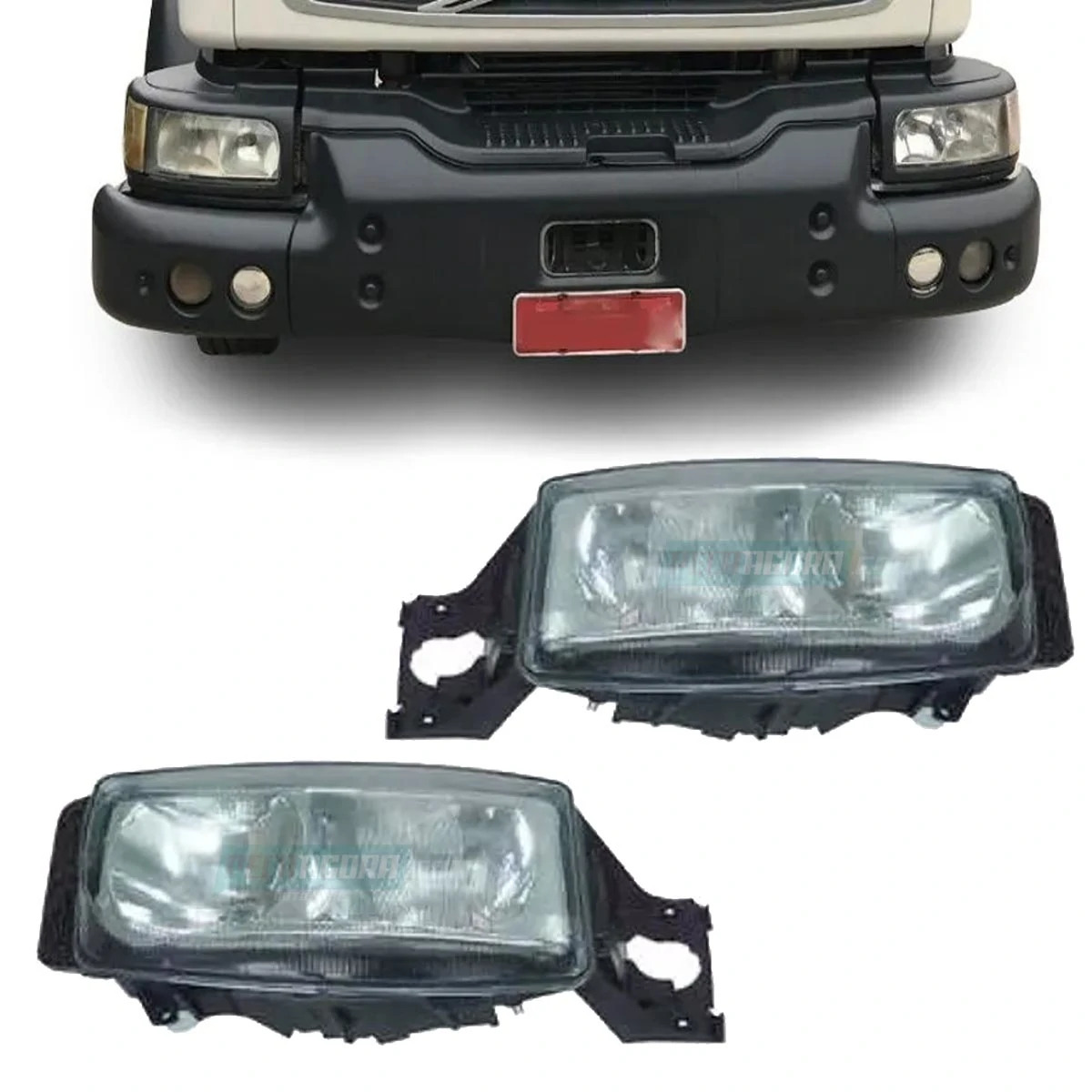 PAR FAROL PRINCIPAL DIR ESQ VOLVO VM 17 VM 23 VM 270 VM 330 2005 A 2011 (K.20537