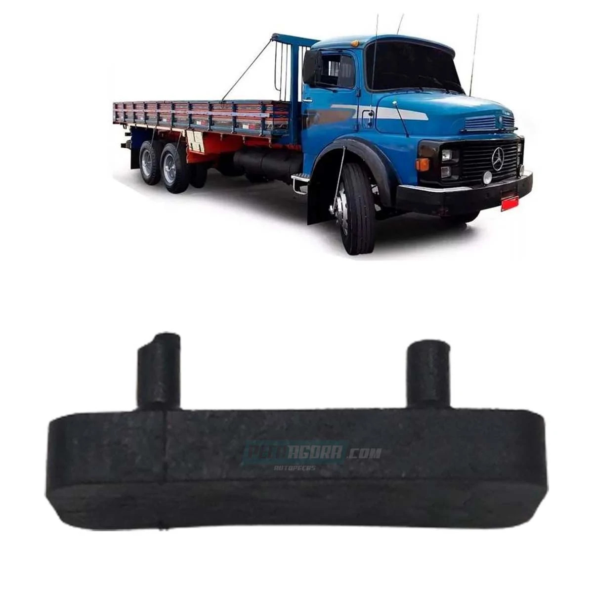 BATENTE BORRACHA CAPO MOTOR MB 1113 1313 1513 2013 2213 (3229870139.)