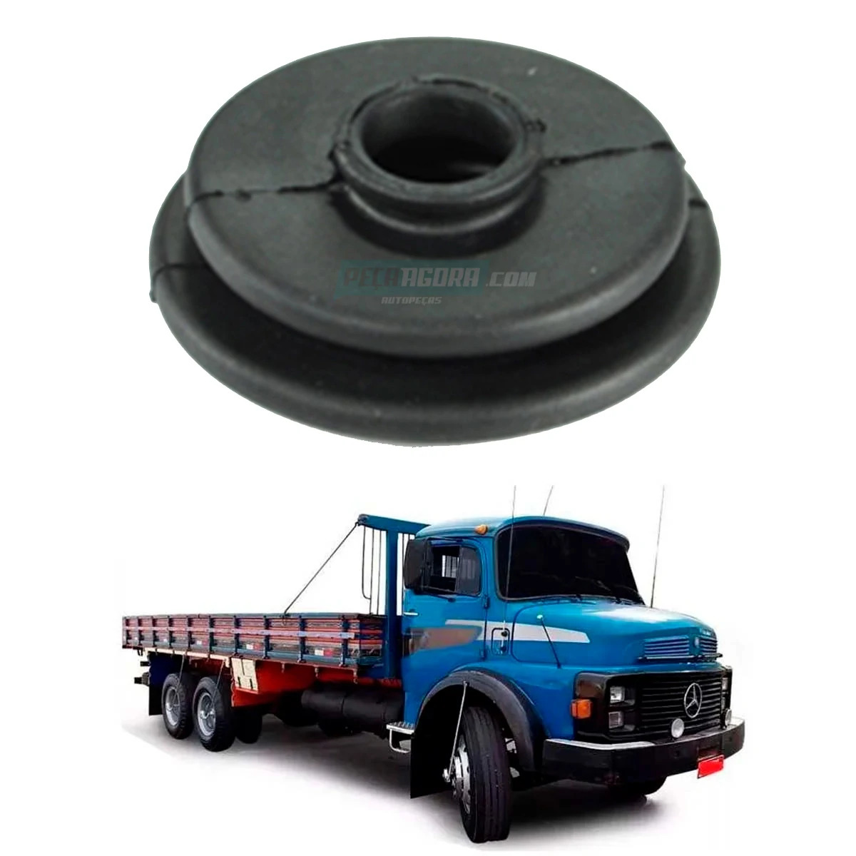 GUARDA PO ALAVANCA EMBREAGEM MB 1313 1513 2013 2213 (3522540097)