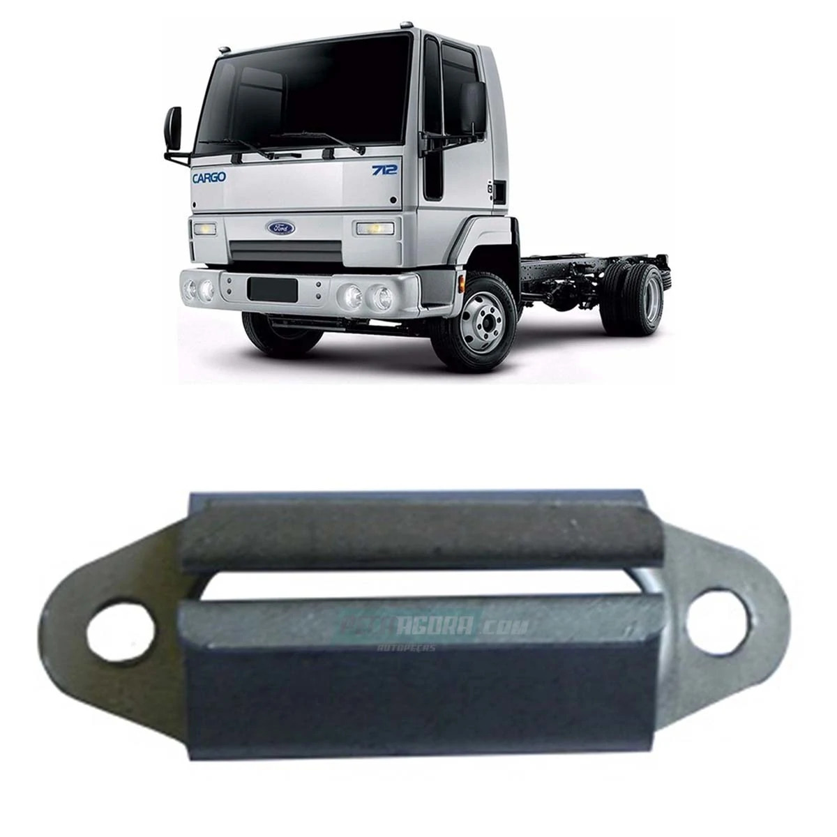 PRESILHA SUPORTE GRADE FORD CARGO 712 814 815 915 1215 1415 1617 1622 1722 2422 