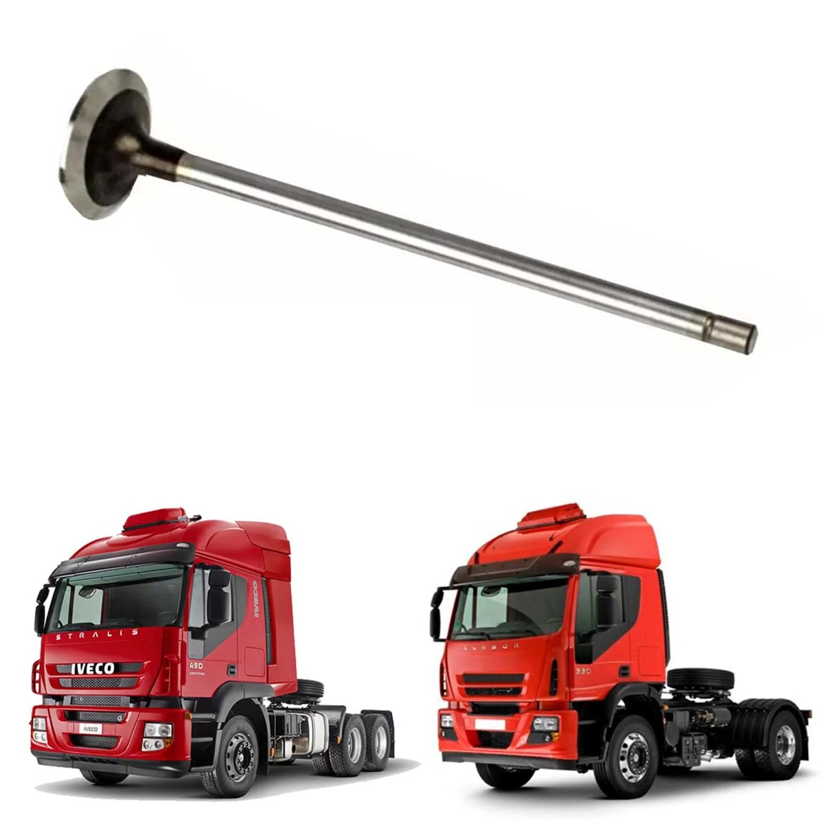 VALVULA DE ESCAPE PARA IVECO CAVALLINO CURSOR STRALLIS (504078215)