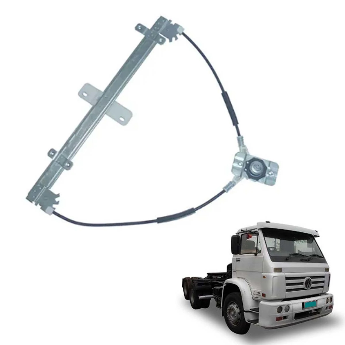 MAQUINA VIDRO ESQ VW WORKER TITAN TRACTOR 1980 A 1989 (T00837501.)