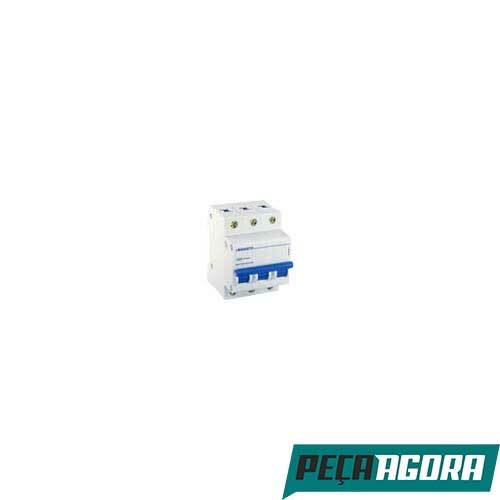 DISJUNTOR DIN LORENZETTI TRIPOLAR DLD C50A (15821CC)