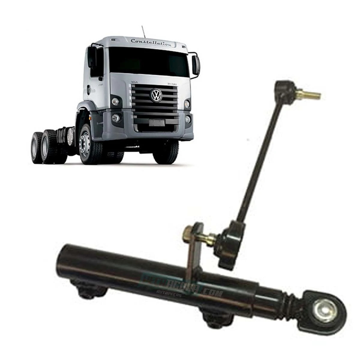 MECANISMO SELECAO MARCHAS CAMBIO VW CONSTELLATION 26260 31260 MOTOR MWM X12 6CIL