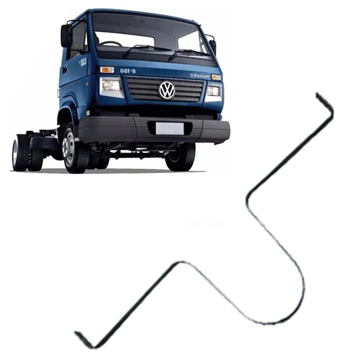 TIRANTE CINTA SEGURANCA CARDAN VW 7100 8140 8100 5140 13170 15170E 17220  24220 26260