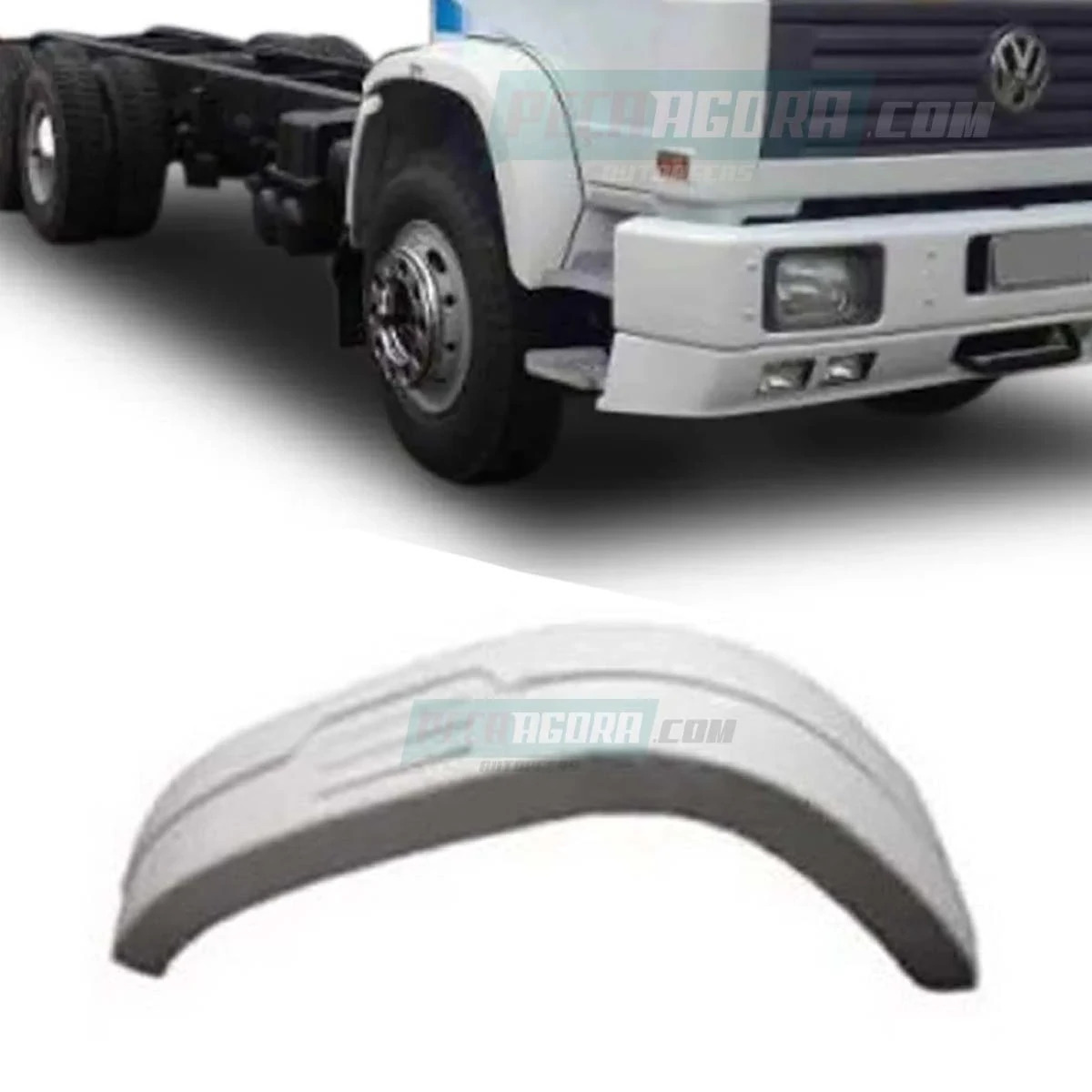 PARALAMA DIREITO FIBRA VW WORKER 1991 A 1999 (T15821090)