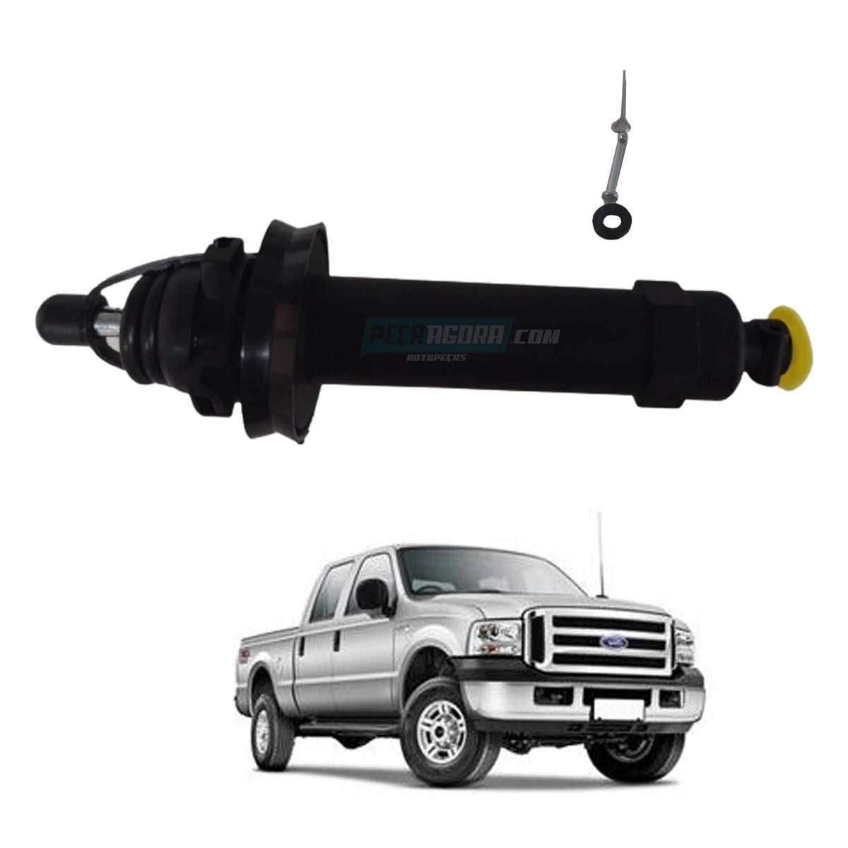 CILINDRO AUXILIAR EMBREAGEM FORD F250 F350 F4000 99 EM DIANTE  (2C347C522EA)