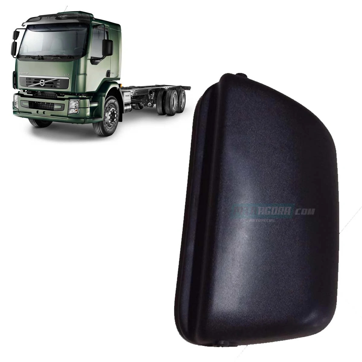 CAPA RETROVISOR PRINCIPAL ESQ DIR VOLVO VM 220 260 270 310 330 (20862779,)