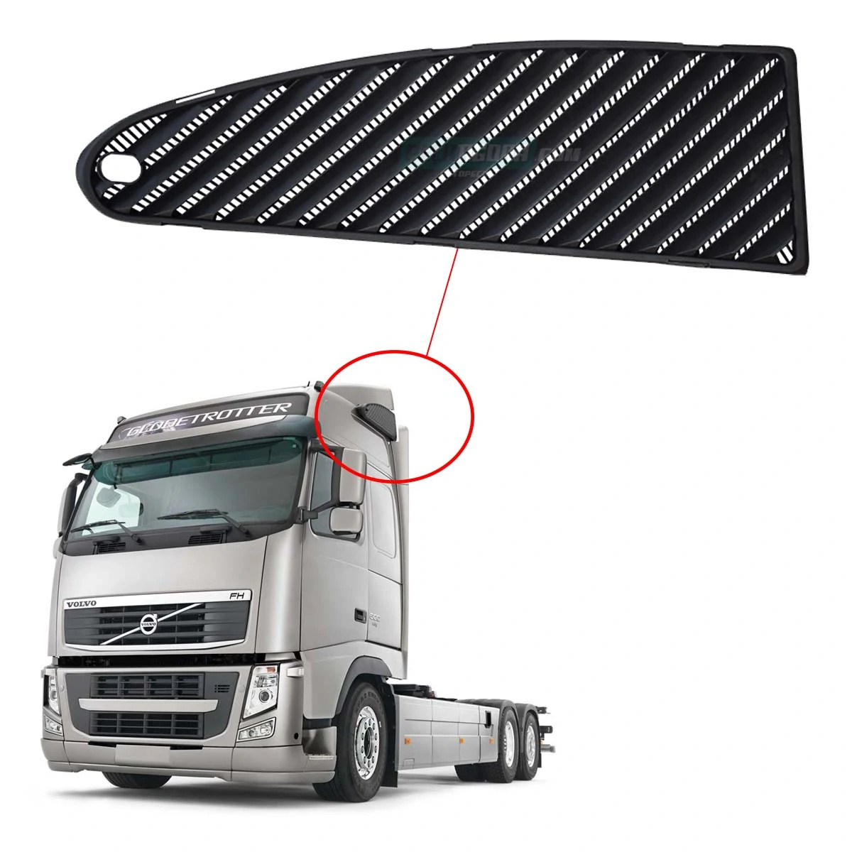 GRADE TOMADA AR VOLVO FH 2004 A 2014 (1674243-20430349)