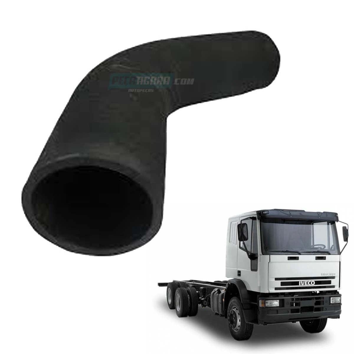 MANGUEIRA INTERCOOLER PARA IVECO EUROCARGO CURSOR LD DIREITO (503346858.)