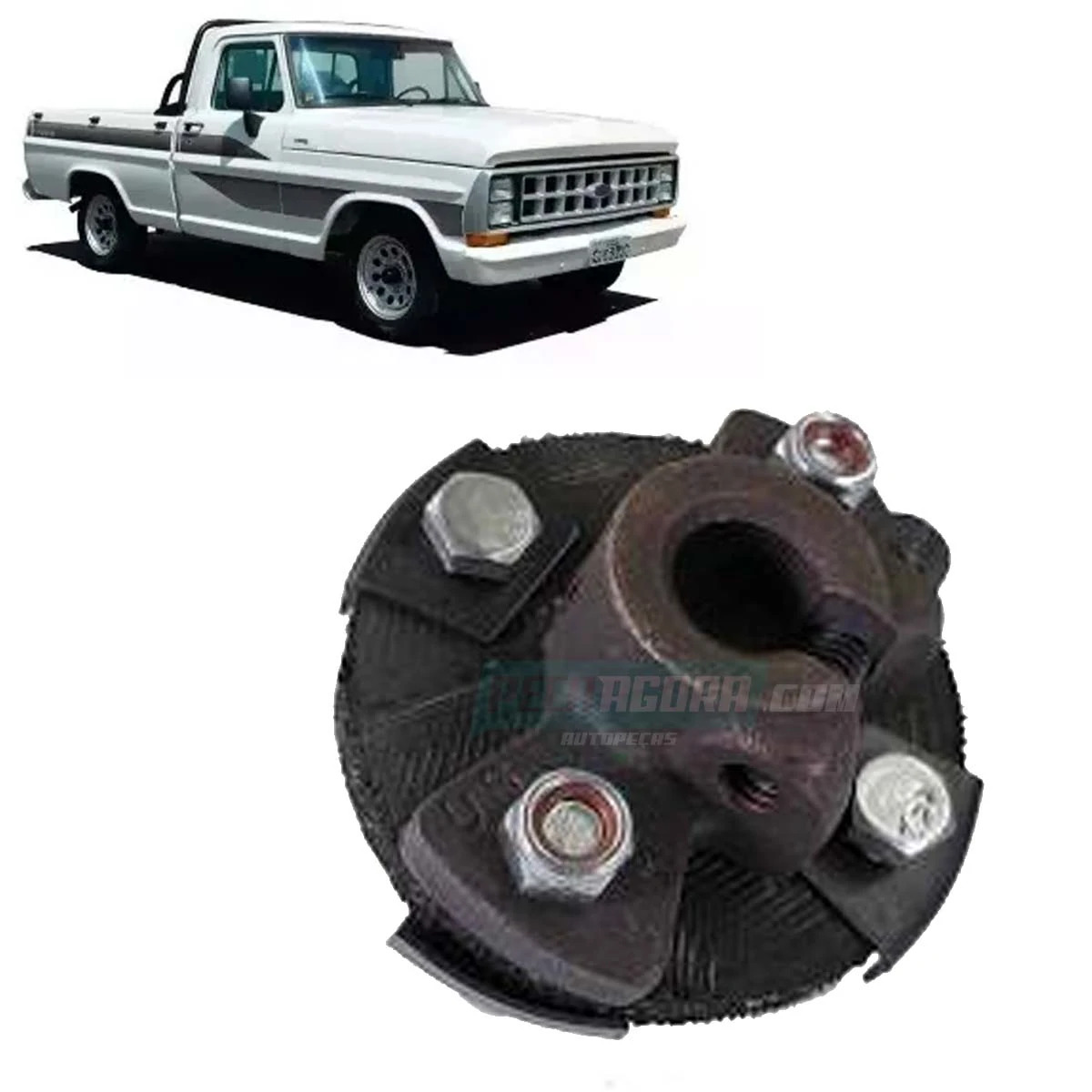 ACOPLAMENTO DIRECAO HIDRAULICA FORD F1000 F4000 F600 F11000 F14000 F22000 72 A 9