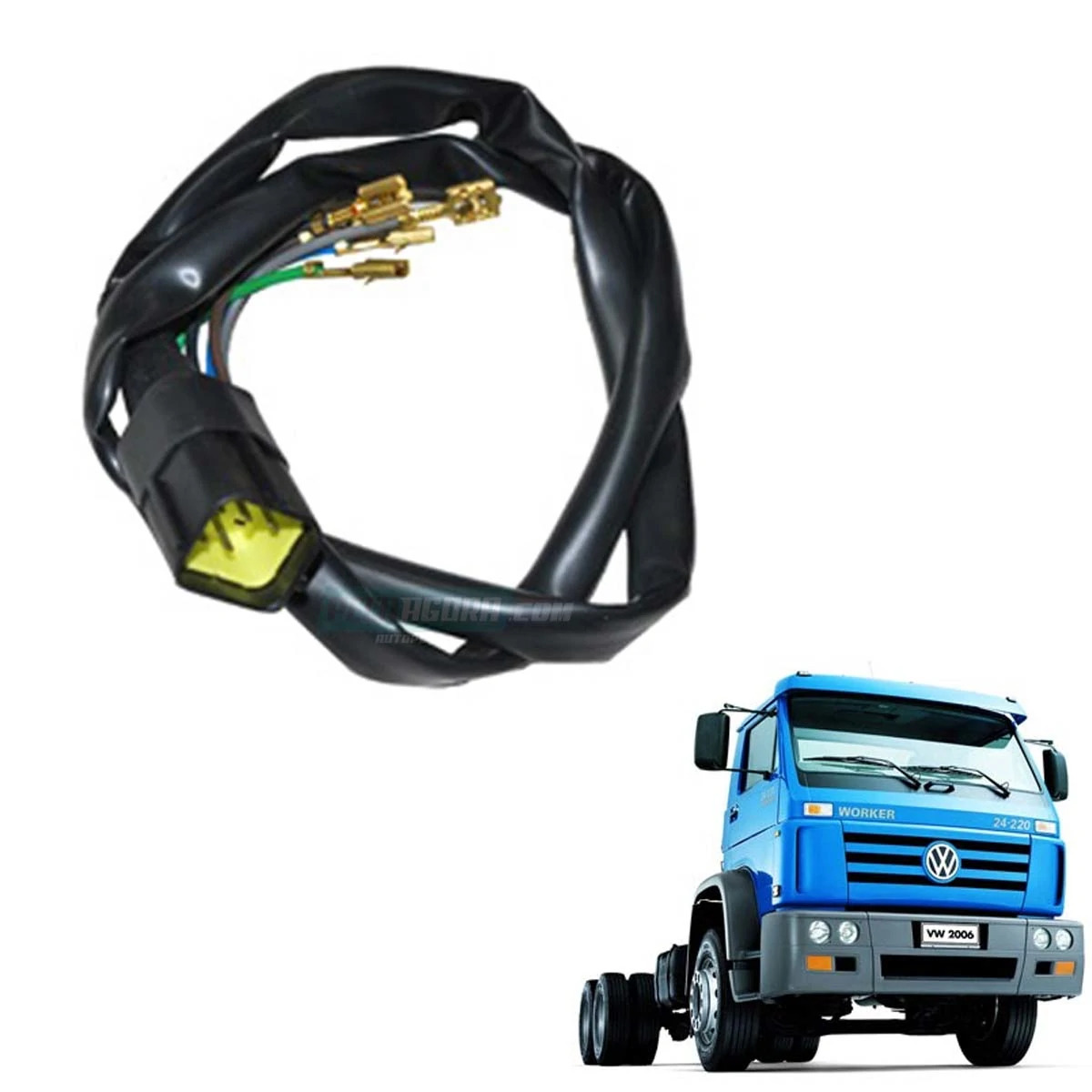 CHICOTE LANTERNA TRASEIRA VW 13190 15190 13170 15170 17300 24220 26300 (2R097101