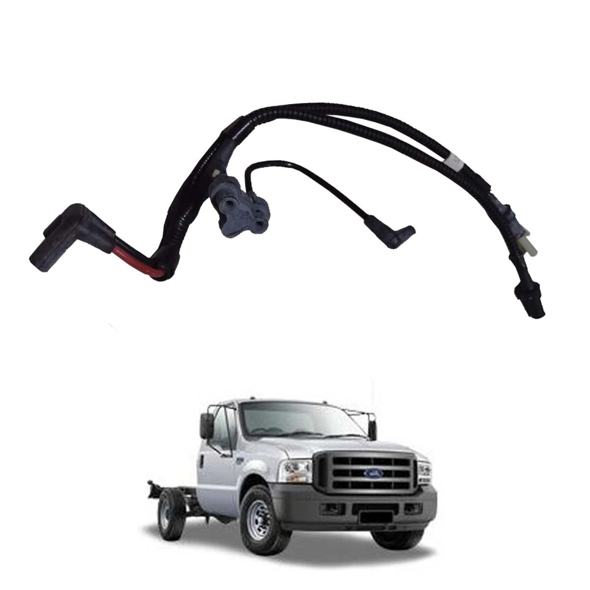 TUBO CONJUNTO SISTEMA VACUO FORD F4000 4X4 2008 A 2012 (F81Z7A784BB)