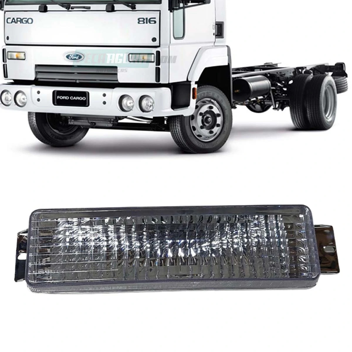 LANTERNA PISCA FRONTAL ESQUERDO FORD CARGO 814 815 96 A 98 (2UH953041-LE1413)