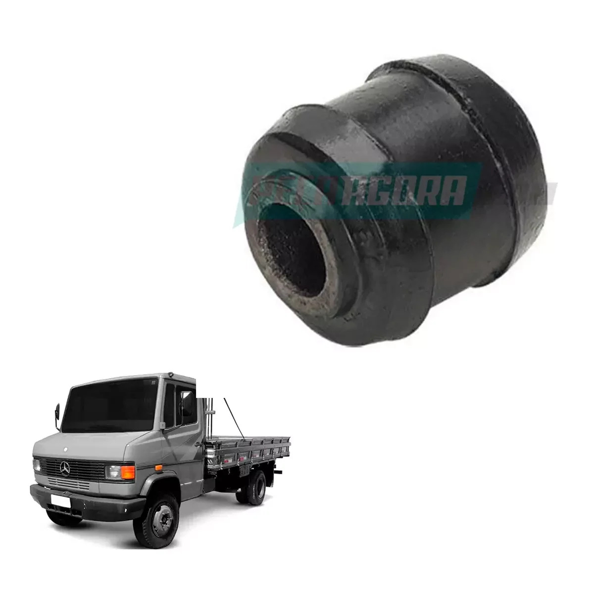 BUCHA BARRA ESTABILIZADORA DIANTEIRA TRASEIRA MB 709 709E 712 809 812 912 914 (6