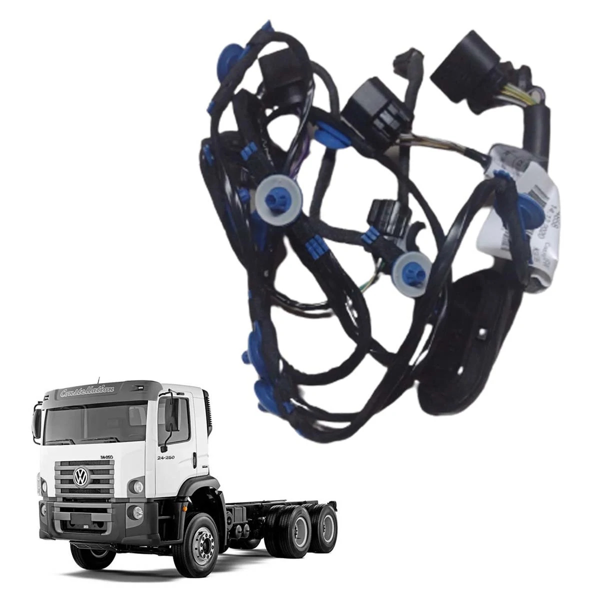 CHICOTE ACIONAMENTO VIDRO ELETRICO DIREITO VW CONSTELLATION 13180E 15180E 17250E