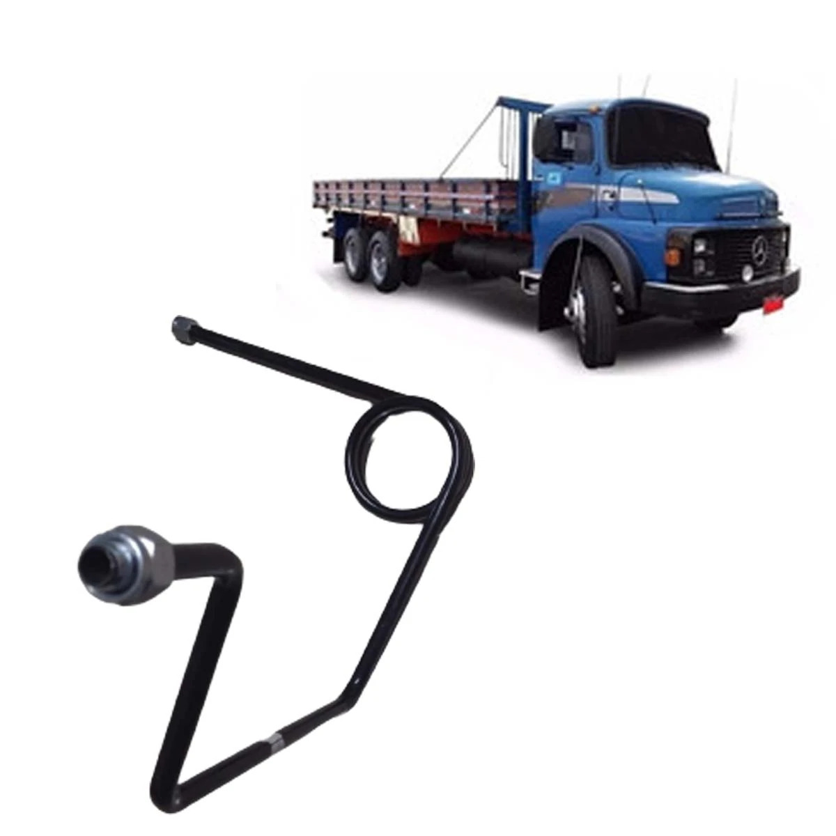 CANO COMPRESSOR SERPENTINA MB 1313 1513 2013 MERCEDES BENZ (983454200037)