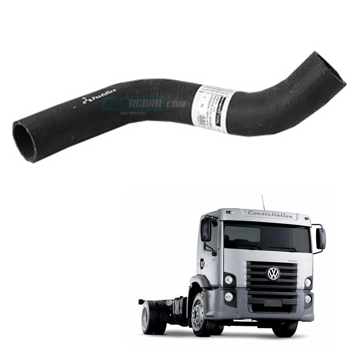 MANGUEIRA BOCAL ENCHIMENTO OLEO MOTOR VW CONSTELLATION 13180E 15180E 2006 DIANTE