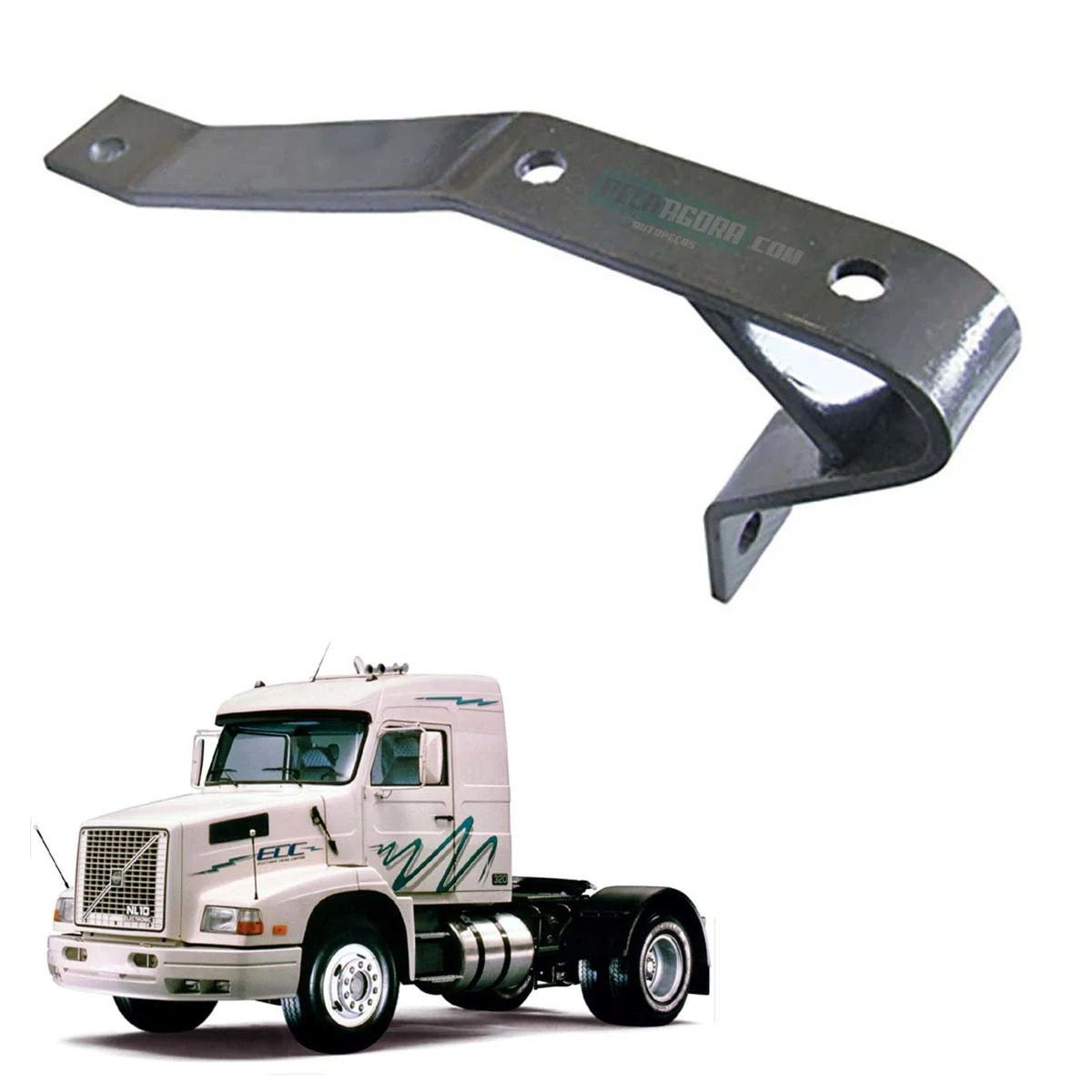 SUPORTE ESQ ESTRIBO VOLVO NL10 NL12 (8121274-VO234E)