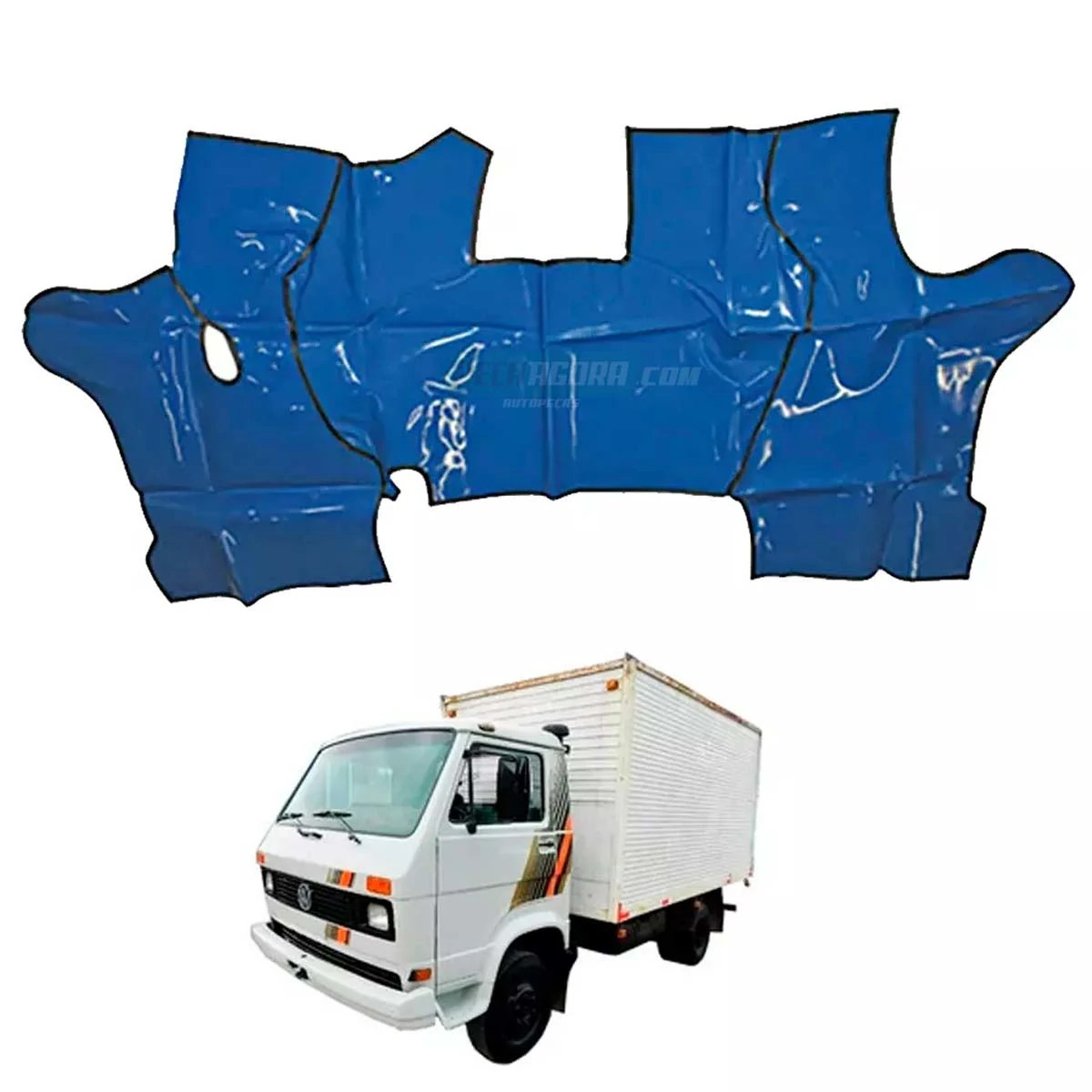 TAPETE VINIL AZUL VW 690 790 7110S 790S ATE 1991 (PUES331A)