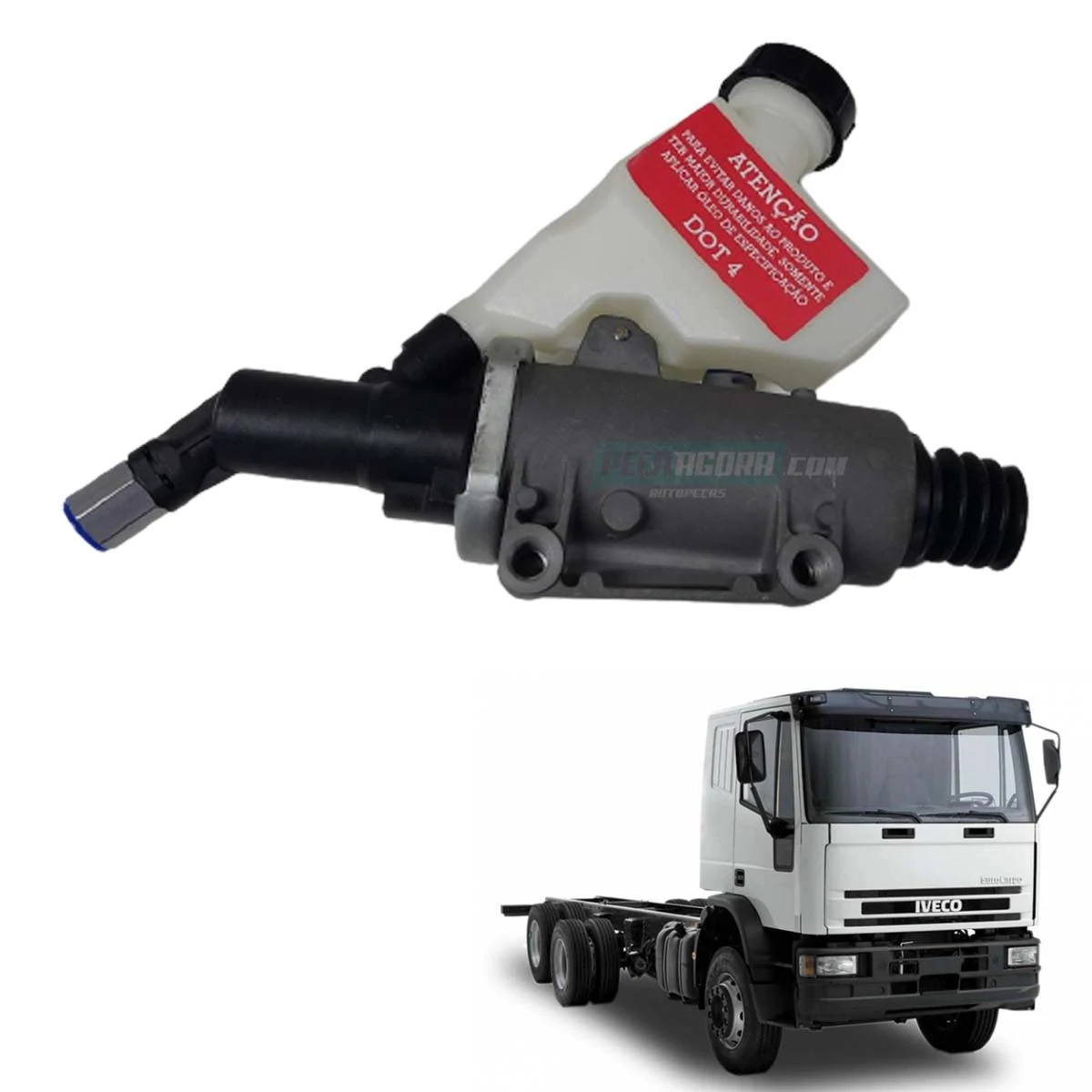 SERVO EMBREAGEM PARA IVECO EUROCARGO 170E 210E 230E ONIBUS (504060023)