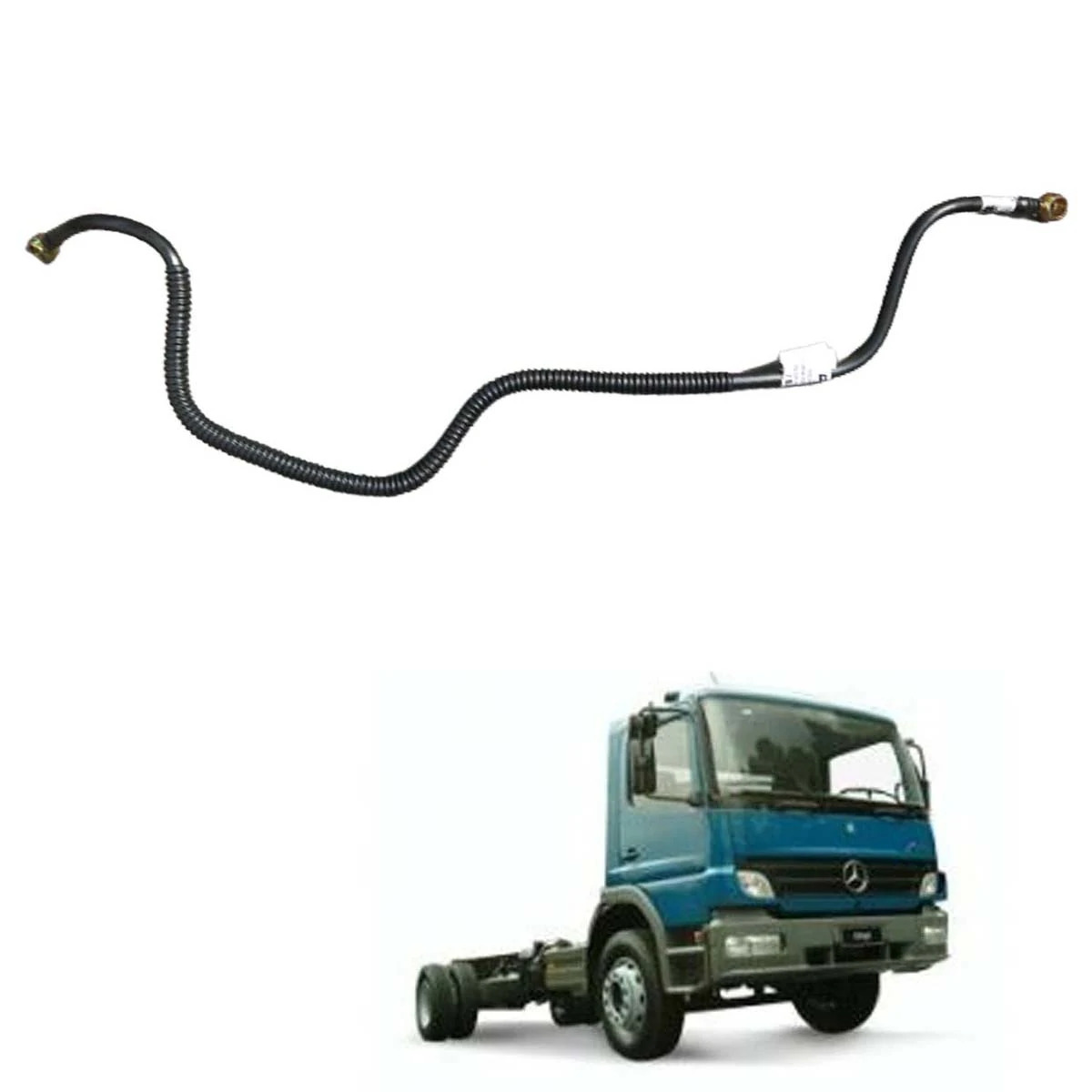 FLEXIVEL COMPRESSOR AR BOMBA DAGUA MB OM 906 MERCEDES BENZ (9062032402)