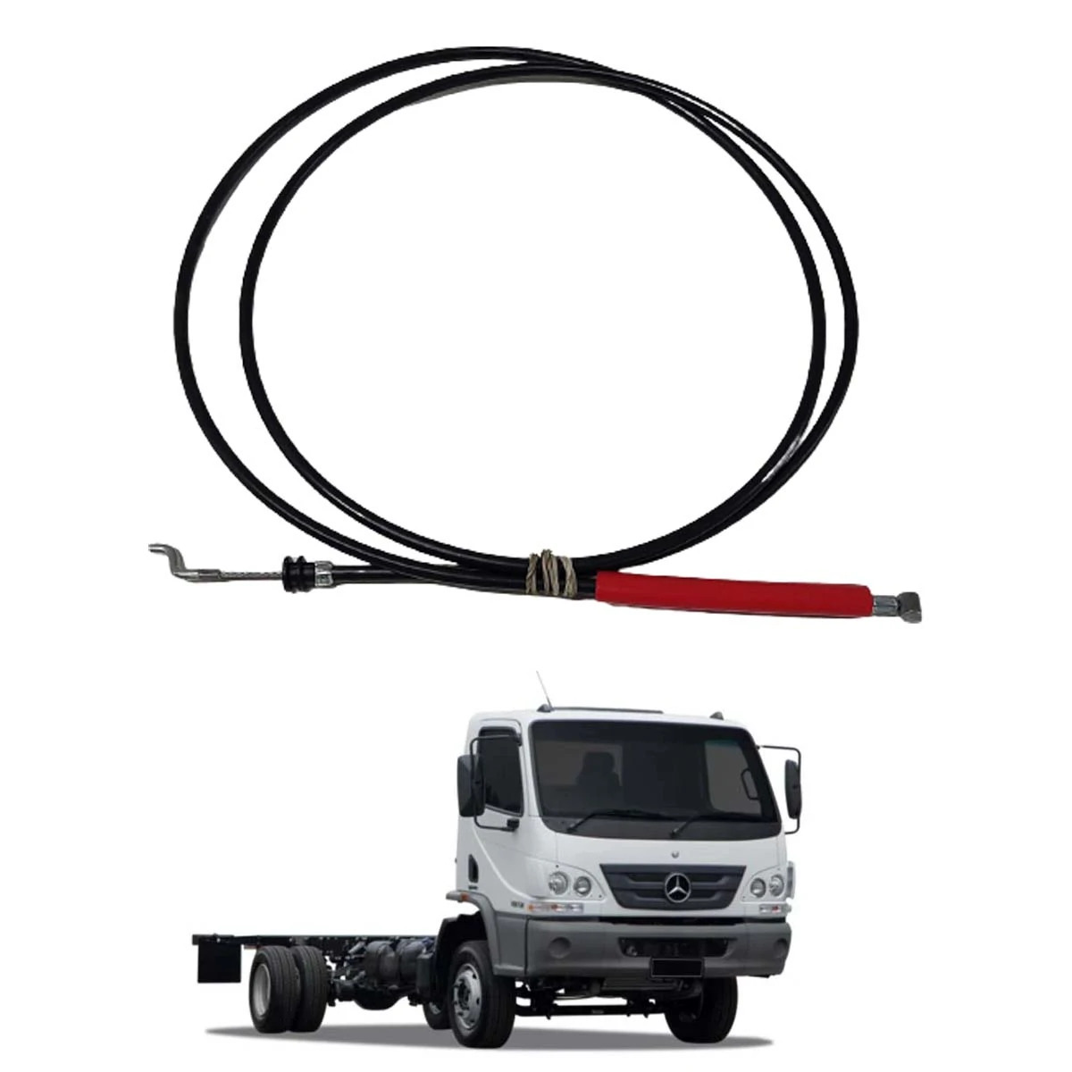 CABO BASCULAR CABINE MERCEDES ACCELO 715 815 915 1016 (9793170018)