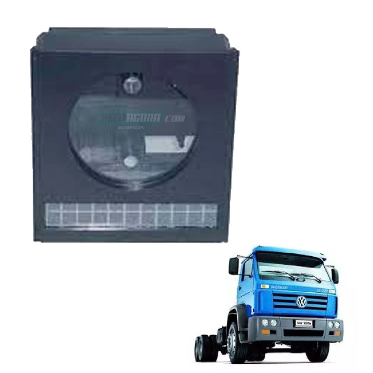 CARCACA DO VELOCIMETRO VW 13190 15190 13150 13180 15180 17210 13170 (2R0957019T)