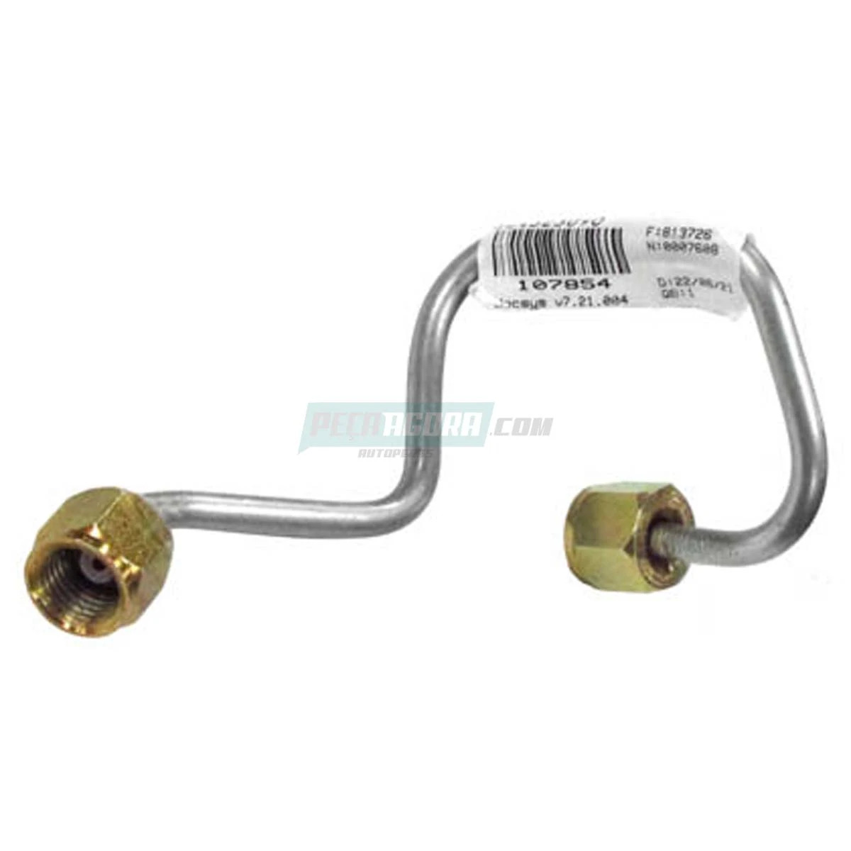 TUBO INJETOR COMMORAIL MOTOR FPT 4 CILINDROS PARA IVECO 9018 130V19 MOTOR EURO 5