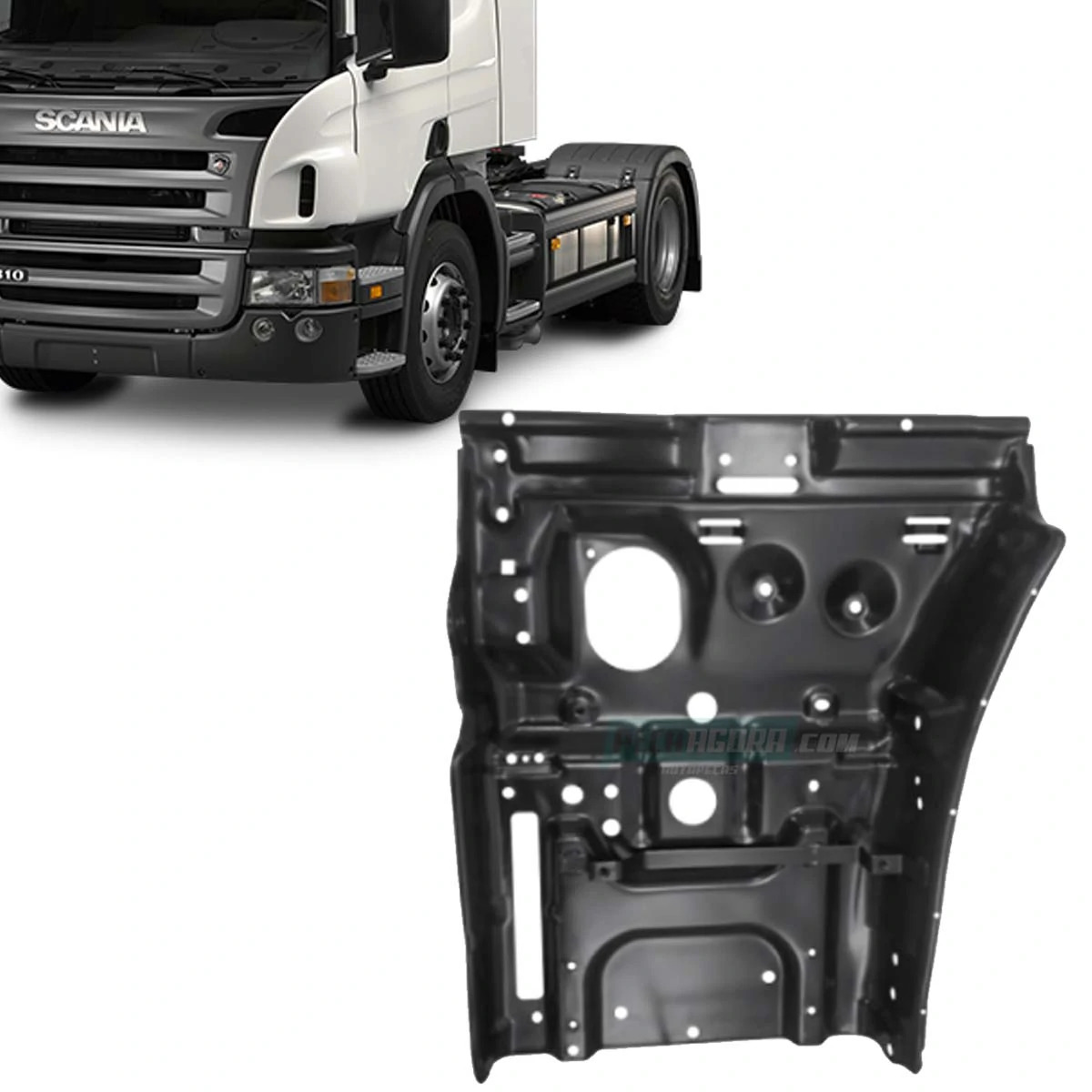 CHAPA DO ESTRIBO ESQ PARA SCANIA SERIE 4 P G R  (1515193)