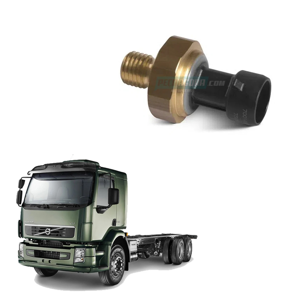SENSOR PRESSAO DE OLEO VOLVO VM 270 220 310 ONIBUS B270F EURO 5 (21538791)