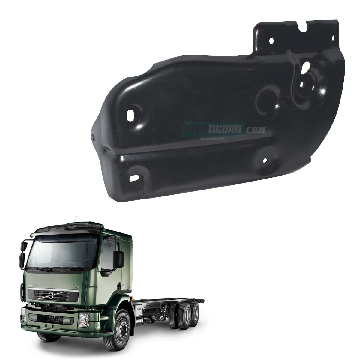 SUPORTE GRADE FRONTAL LD VOLVO VM DIREITO (20748356)