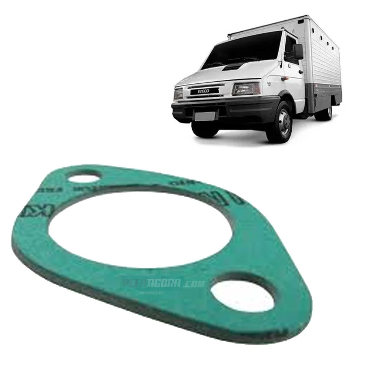 JUNTA TUBO BOMBA D AGUA IVECO DAILY 3510 3513 5013 7013 4912 5912 7012 98 A 07 (