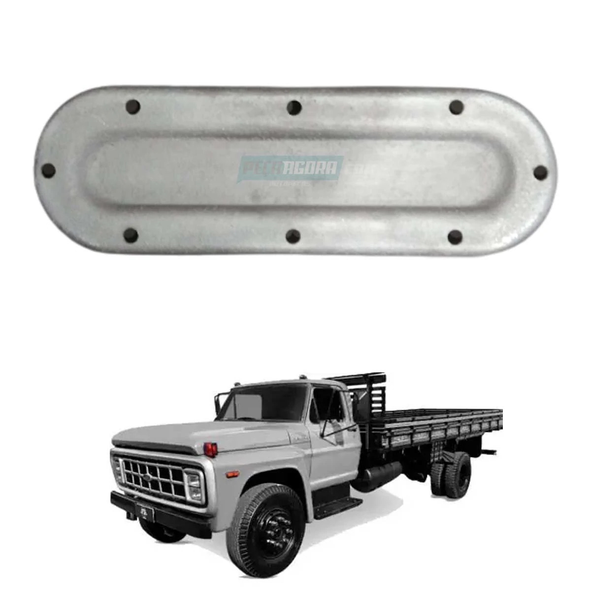 TAMPA LATERAL CAMARA AGUA MOTOR FORD F60 F11000 F12000 (70240133)