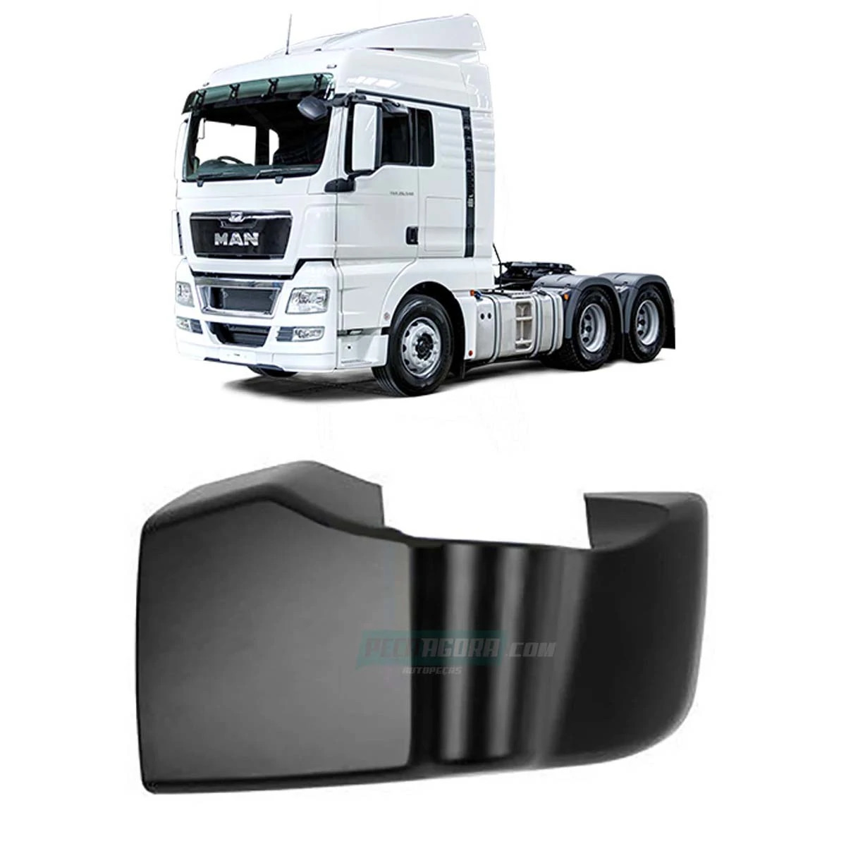 COBERTURA MENOR LD BRACO RETROVISOR VW MAN TGX 28440 29440 33440 - 2014.. (2V585