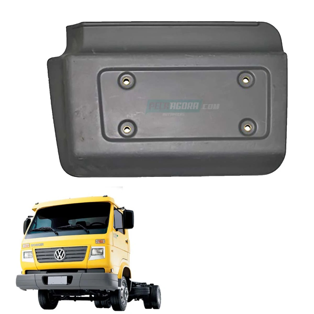 PARALAMA TRASEIRO ESQUERDO VW 690 790 7100 7110 7120 8100 8120 8140 8150 PLASTIC