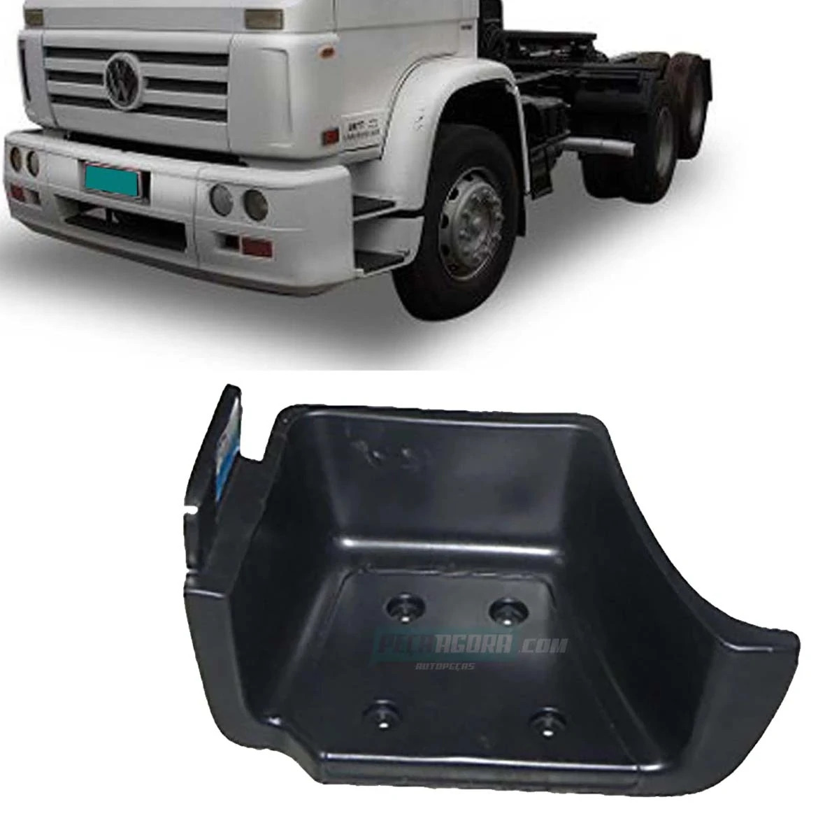 ESTRIBO INFERIOR ESQ PLASTICO VW 13170 13180 13190 15170 15180 15190 17180 17210